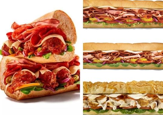 Best sandwich photos with most meat.