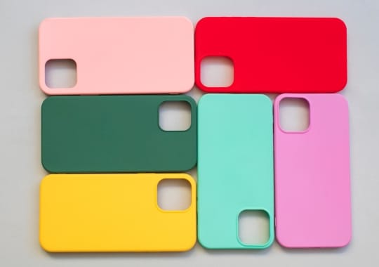 Different moft phone cases.