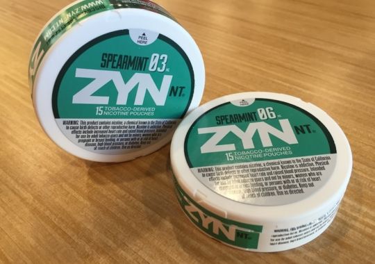  Nicotine Pouches of ZYN.