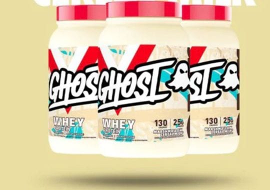 Bottles of ghost proteins.