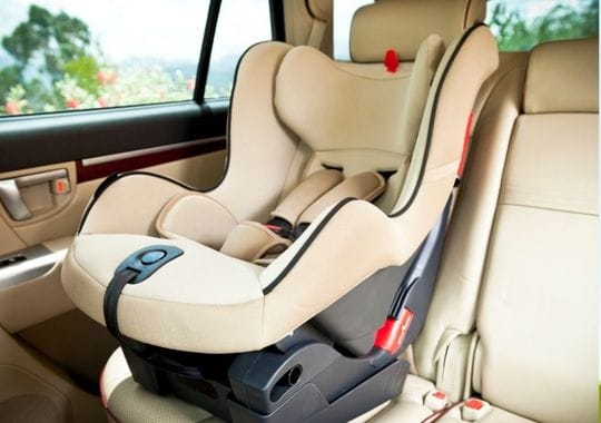 A baby car seat.