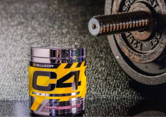 C4 original cellucor pre-workout supplement.