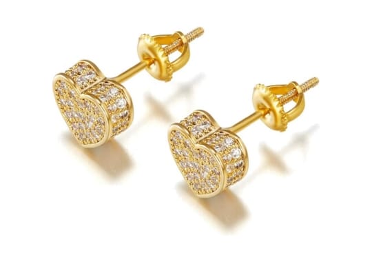 18k-Gold-Plated-Nugget-Dangle-Earrings
