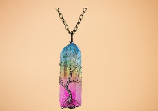 Rainbow-Stone-Pendant-Necklace