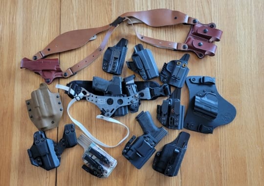 Concealed carry holsters.