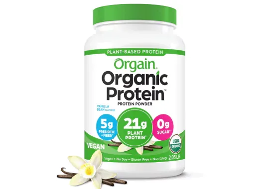 Orgain-Organic-Vegan-Protein-Powder,-Vanilla-Bean