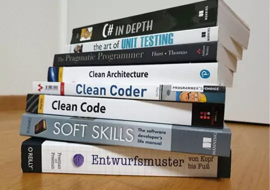Books for computer science.